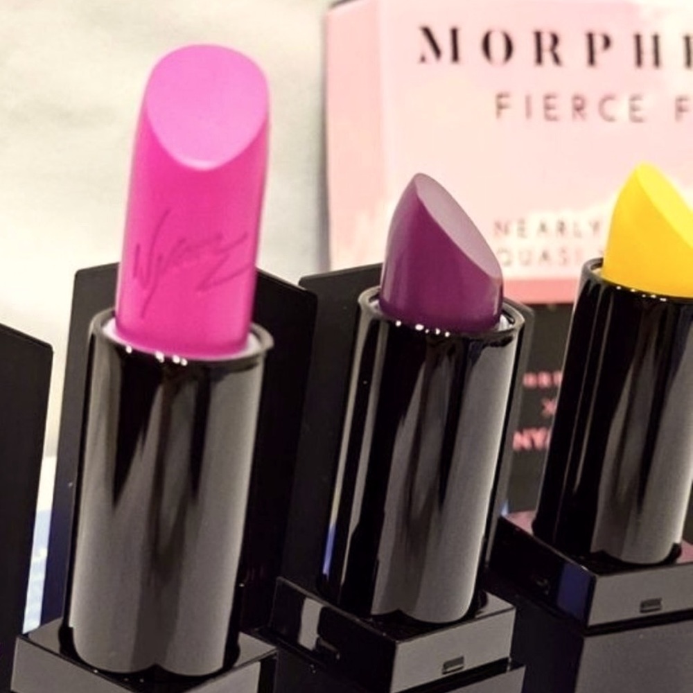 New Morphe Morphe X Nyane Fierce Fairytale Lipstick Trio - Beyond Bold - Picture 10 of 11